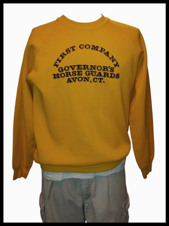 Fruit of the Loom Other - Vintage First Company Governor's Horse Guards Sweatshirt Avon CT XL